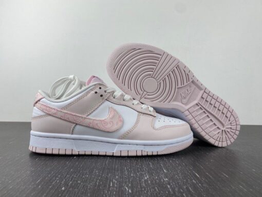 nike dunk low E2809Cpink paisleyE2809D whitemedium soft pink for sale