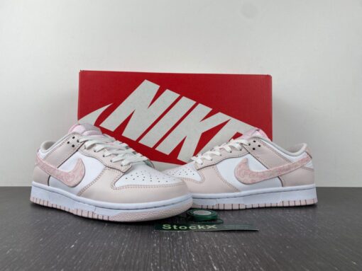 nike dunk low E2809Cpink paisleyE2809D whitemedium soft pink for sale