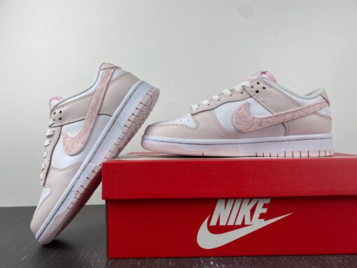 nike dunk low E2809Cpink paisleyE2809D whitemedium soft pink for sale