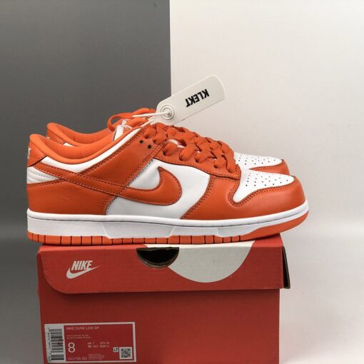 nike dunk low E2809CsyracuseE2809D orange white for sale