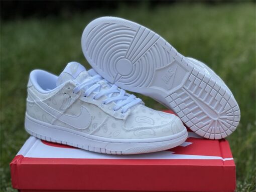 nike dunk low E2809Cwhite paisleyE2809D whitegrey fog dj9955 100 for sale dd5r1