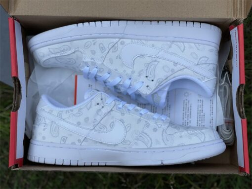 nike dunk low E2809Cwhite paisleyE2809D whitegrey fog dj9955 100 for sale