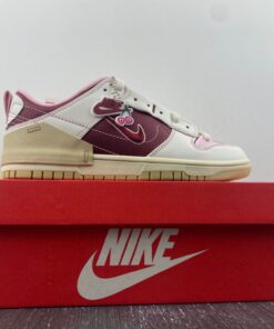 nike dunk low disrupt 2 valentines day team redcashmere fd4617 667 ojkab