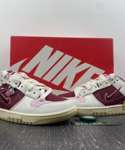 nike dunk low disrupt 2 valentines day team redcashmere fd4617 667 ounjn