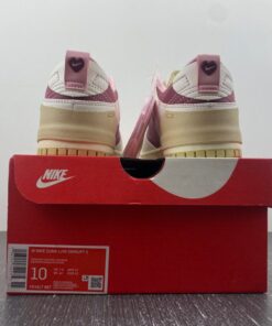 nike dunk low disrupt 2 valentines day team redcashmere fd4617 667 vsatp