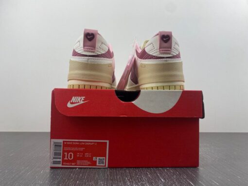 nike dunk low disrupt 2 valentines day team redcashmere fd4617 667 vsatp