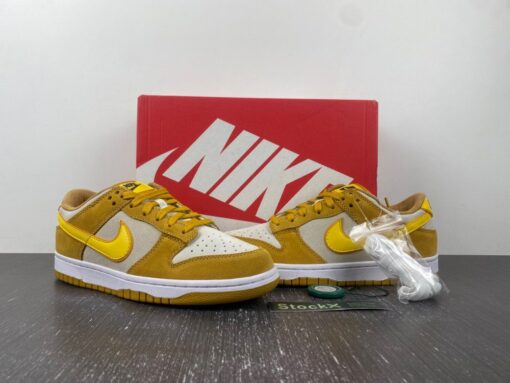 nike dunk low gold suede celestial gold dv7411 200 for sale 0ktoq