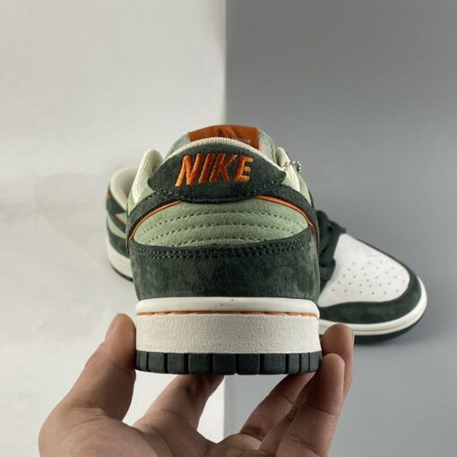 nike dunk low grey suedegreen for sale bptr6