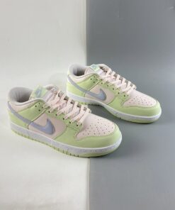 nike dunk low light soft pinkghost lime ice white for sale lqwbw