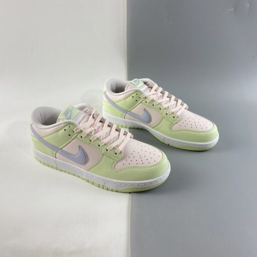 nike dunk low light soft pinkghost lime ice white for sale lqwbw