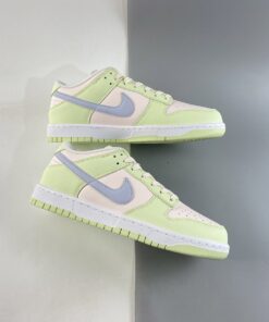 nike dunk low light soft pinkghost lime ice white for sale rsqqf