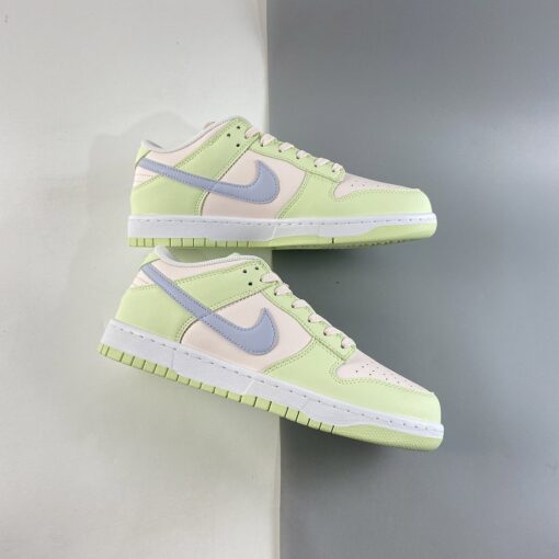 nike dunk low light soft pinkghost lime ice white for sale rsqqf