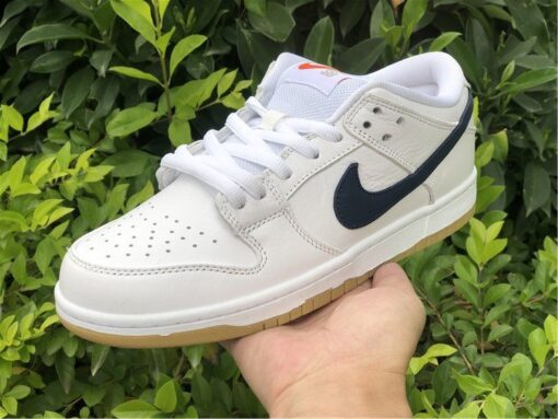 nike dunk low orange label white navy for sale 6bw5u