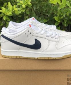 nike dunk low orange label white navy for sale bg55a