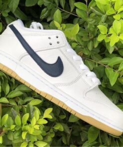 nike dunk low orange label white navy for sale cyezp