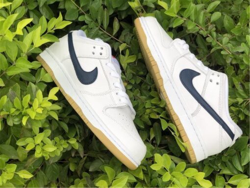 nike dunk low orange label white navy for sale wfnzf