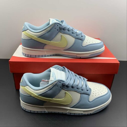 nike dunk low sailcitron tint ocean bliss light silver for sale sh4pi