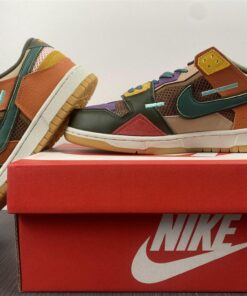 nike dunk low scrap archeo brownbicoastal sport spice for sale flm19