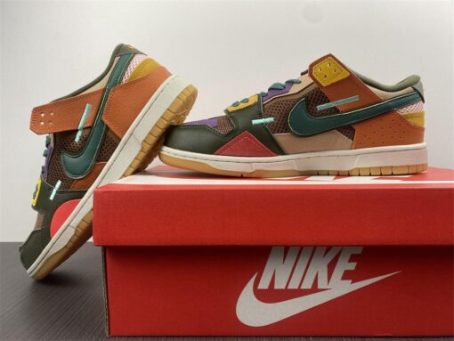 nike dunk low scrap archeo brownbicoastal sport spice for sale flm19