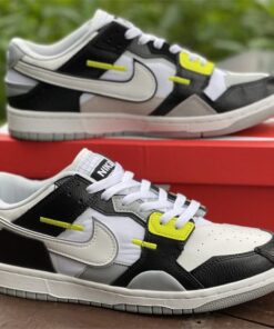 nike dunk low scrap blackwhite wolf grey lemon twist for sale igehf