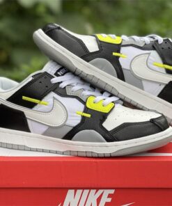 nike dunk low scrap blackwhite wolf grey lemon twist for sale tua40