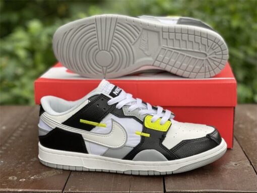 nike dunk low scrap blackwhite wolf grey lemon twist for sale upfqn