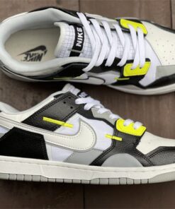 nike dunk low scrap blackwhite wolf grey lemon twist for sale yfm8w