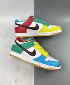 nike dunk low se free 99 whitelight chocolate roma green for sale 4zd6q