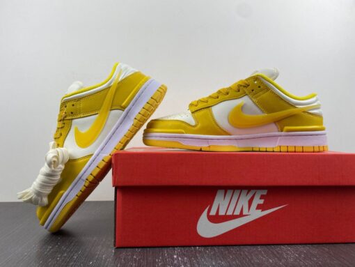 nike dunk low twist coconut milkvivid sulfur white for sale