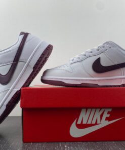 nike dunk low whitenight maroon dv0831 102 for sale e1s43