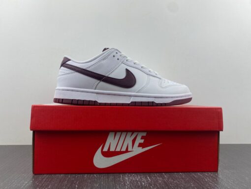 nike dunk low whitenight maroon dv0831 102 for sale lpbl9