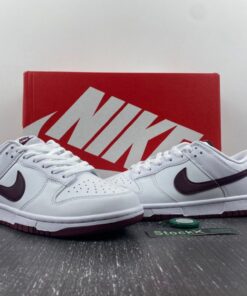 nike dunk low whitenight maroon dv0831 102 for sale qh6tn