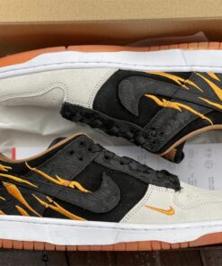 nike dunk low year of the tiger greyblack orange for sale 56b20