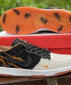 nike dunk low year of the tiger greyblack orange for sale j8g61