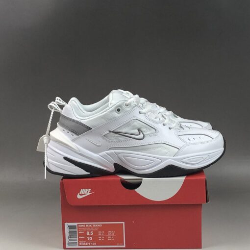 nike m2k tekno white grey for sale