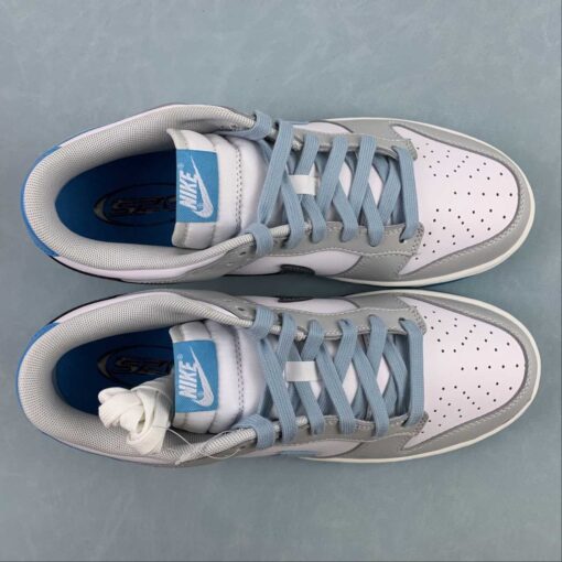 nike mens dunk low E2809C520E2809D whitegrey blue for sale j1mvv