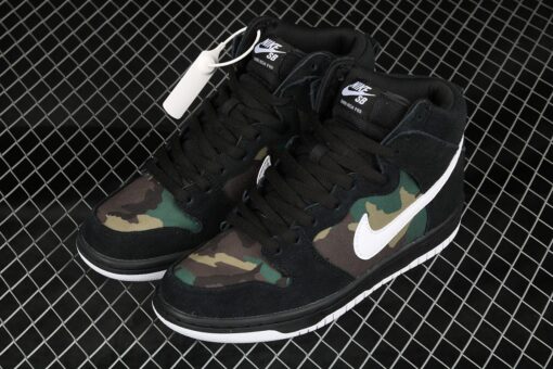 nike sb dunk high E2809CcamoE2809D blackwhite iguana for sale 7p2ma