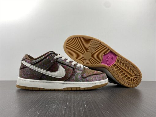 nike sb dunk low E28098paisleyE28099 brownburgundy green pink for sale hajfe