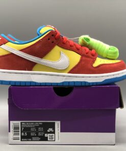 nike sb dunk low E2809Cbart simpsonE2809D habanero redwhite blue hero for sale quv4w