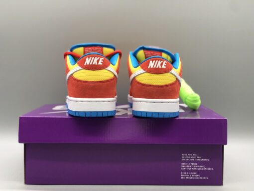 nike sb dunk low E2809Cbart simpsonE2809D habanero redwhite blue hero for sale