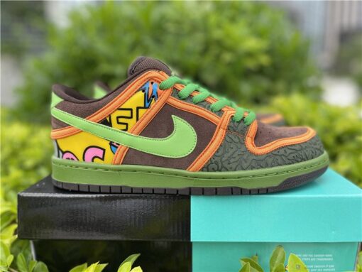 nike sb dunk low E2809Cde la soulE2809D safarialtitude green baroque brown