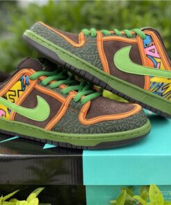 nike sb dunk low E2809Cde la soulE2809D safarialtitude green baroque brown wqsi1