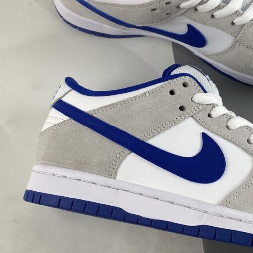 nike sb dunk low matte silvervarsity royal white for sale nn3wb