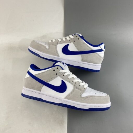 nike sb dunk low matte silvervarsity royal white for sale ubfb6