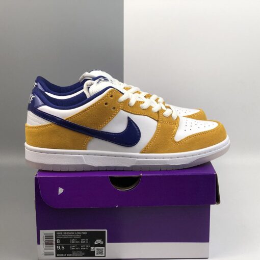 nike sb dunk low whiteregency purple laser orange for sale