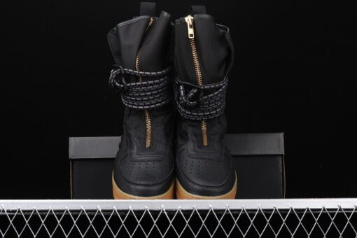 nike sf air force 1 high boot black gum for sale 0iunj