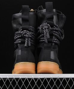 nike sf air force 1 high boot black gum for sale e43wm