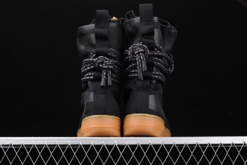 nike sf air force 1 high boot black gum for sale e43wm