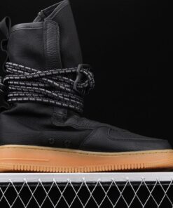 nike sf air force 1 high boot black gum for sale nket2