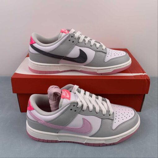 nike wmns dunk low E2809C520E2809D white pink for sale